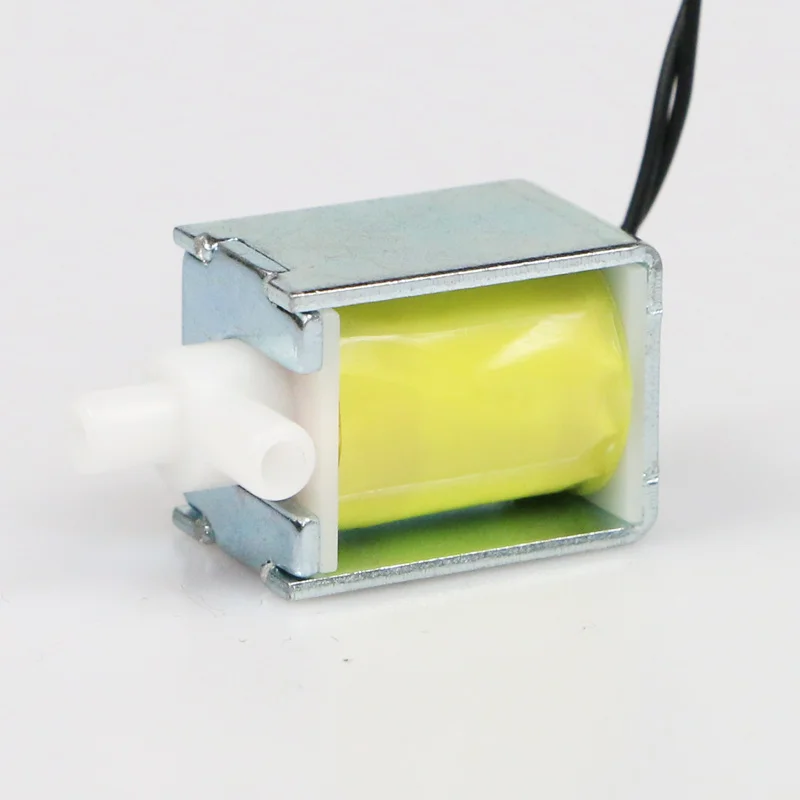 С источником питания от постоянного тока, 6 в/12 В нормально закрытый электромагнитный воздушный клапан 2-ходовой 1-положение