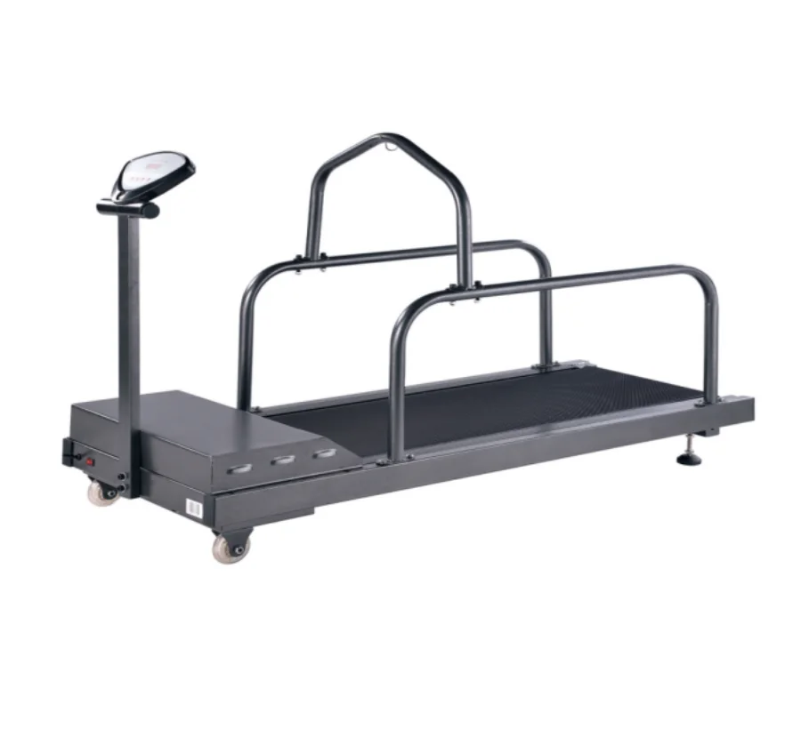 Dog pet low speed rehabilitation treadmill for unweight gait training system