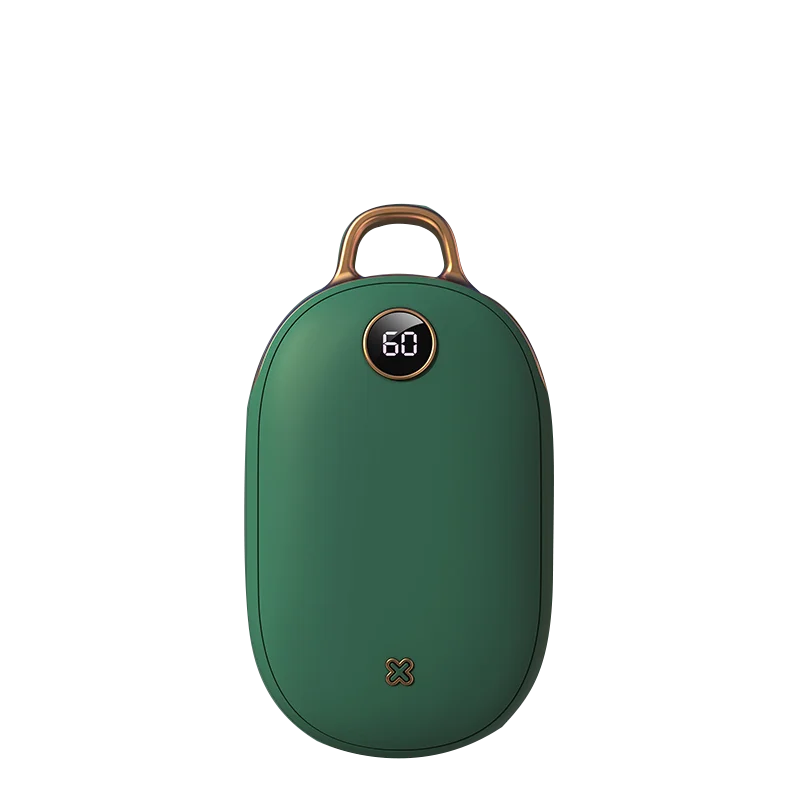 2023 Rechargeable Hand Warmer Power Bank 10000mAh USB Electric Fast Charging Hand Warmer with Digital Display Temperature