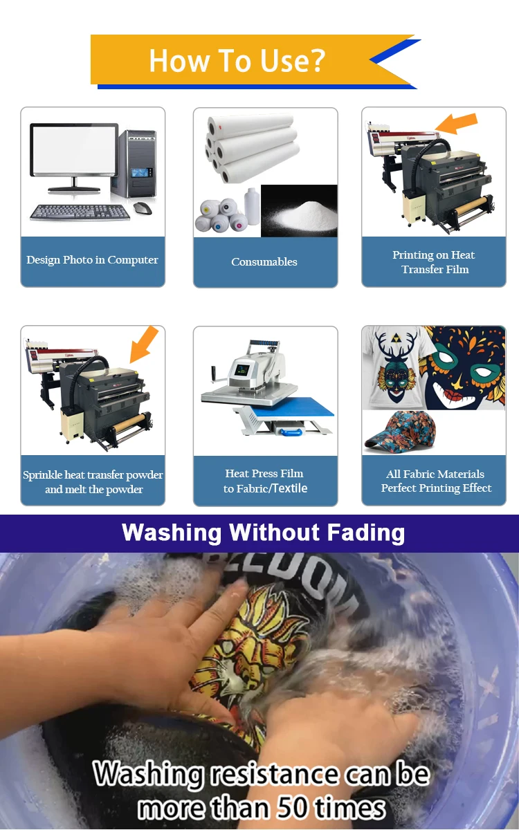 Factory  High Quality  Digital Inkjet Printer Inkject I3200 xp600 DTF Pigment Ink Mycolor Original Ink