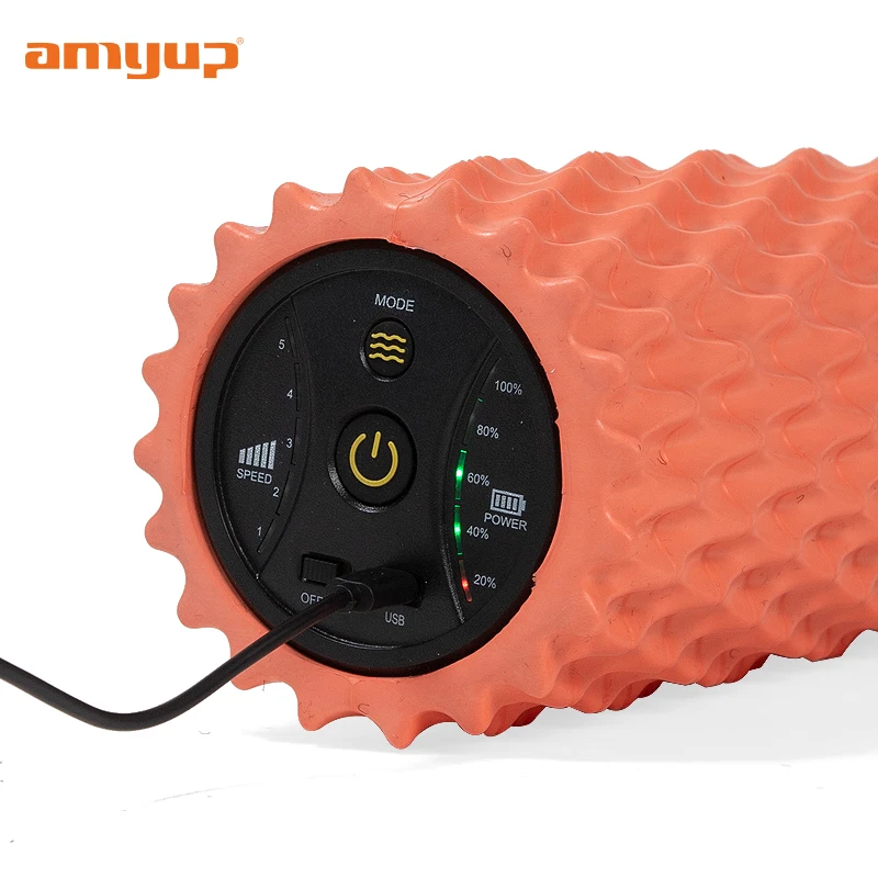 Новинка 2020, легко носить, экологически чистый, высокая плотность, пользовательские полые упражнения EVA Yoga Foam Roller