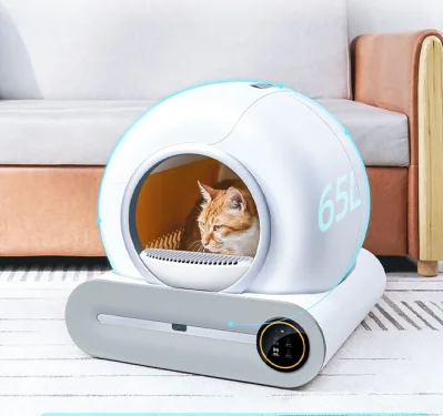 Intelligence Control Dynamic Poop Collection Family-friendly Clever Cat Toilet Self-cleaning Smart Cat Litter Box
