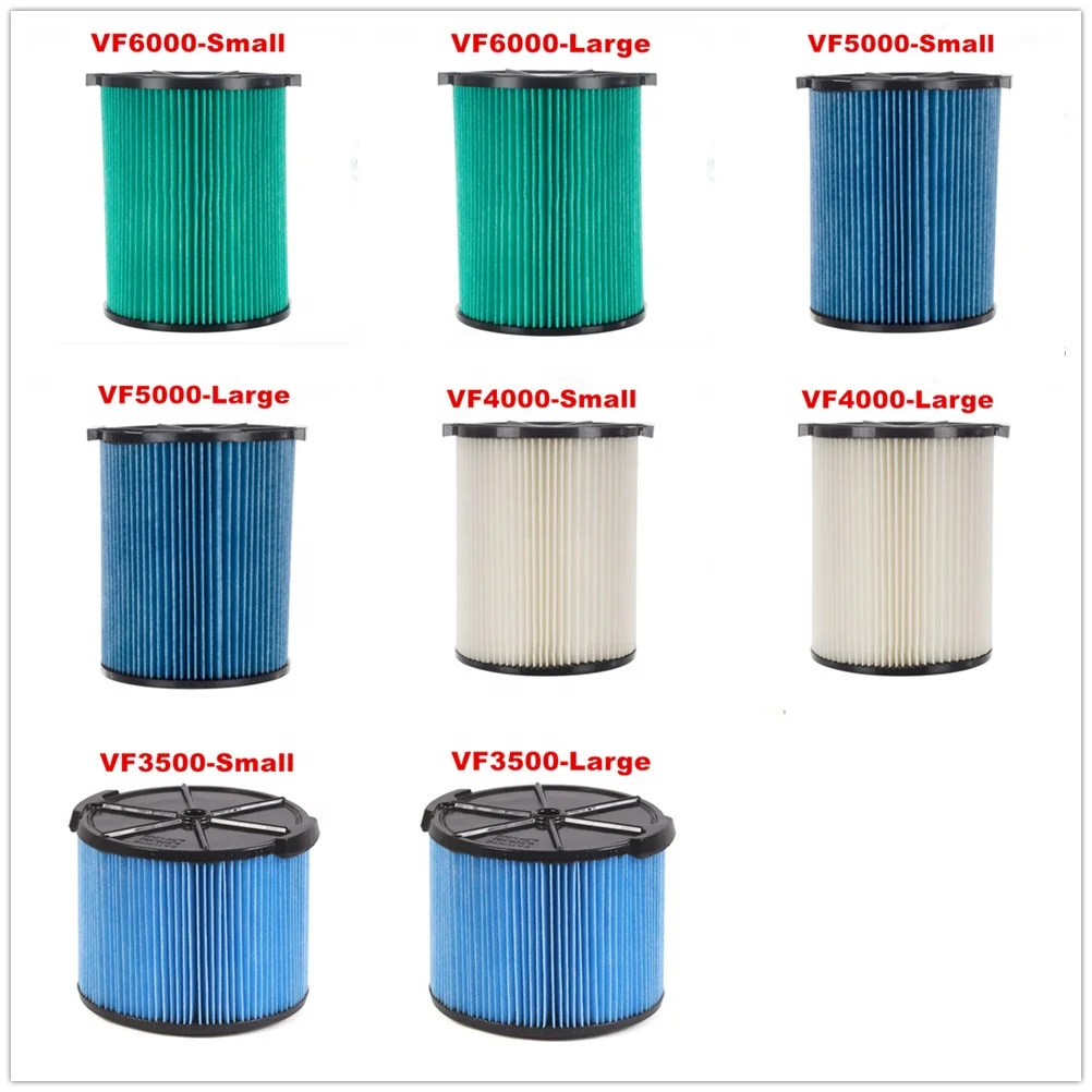 Filter for ridgid VF5000 air filter for vacuum cleaner 3-Layer Pleated Paper replace vacuum cleaner part