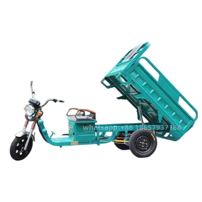 3 ton E Cart Cargo 3 wheel electric  Flatbed truck