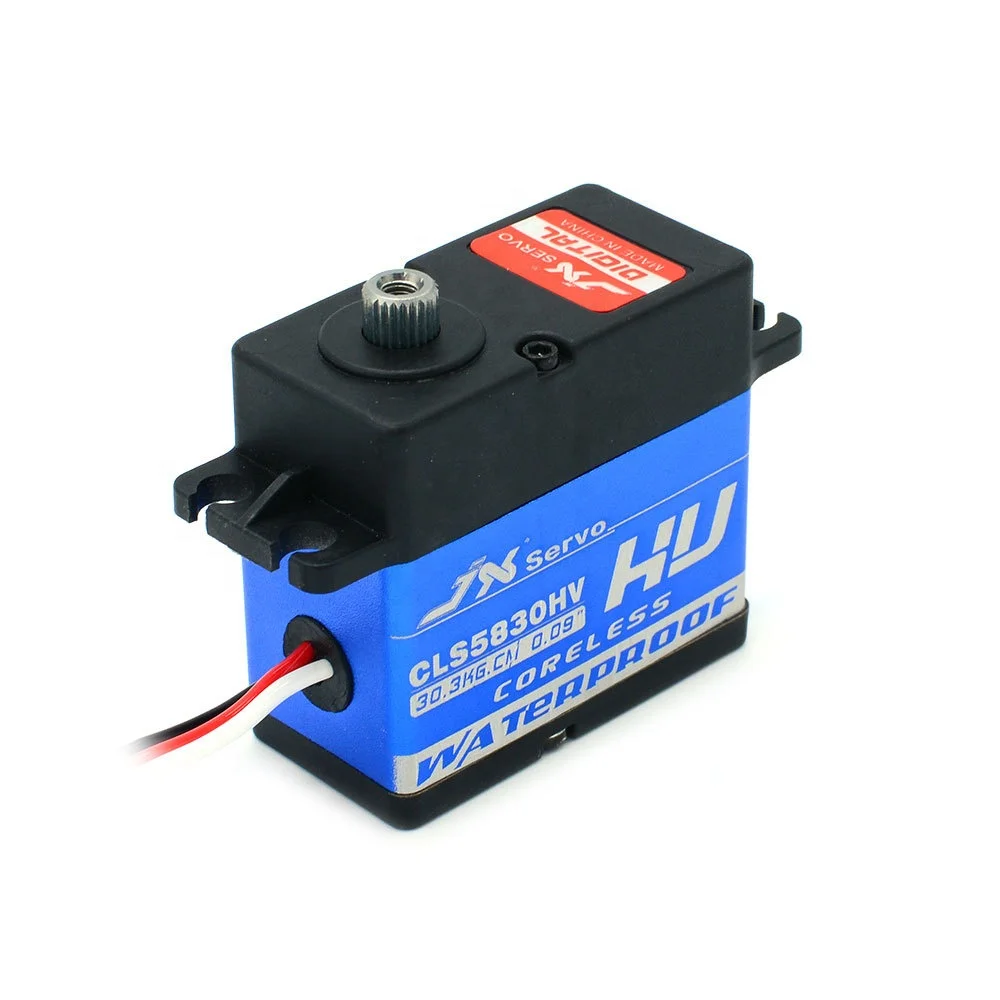 JX servo CLS5830HV 30KG Full Waterproof HV Coreless Metal Gear Digital Servo For 1/5 RedCat HPI Baja 5B SS RC Car Boat Robot