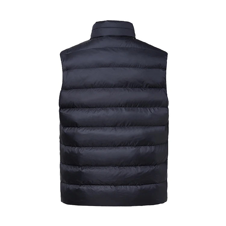  Factory Vest New Design Custom Body Warmer Jacket Men Winter Waterproof Zipper Padding Outer