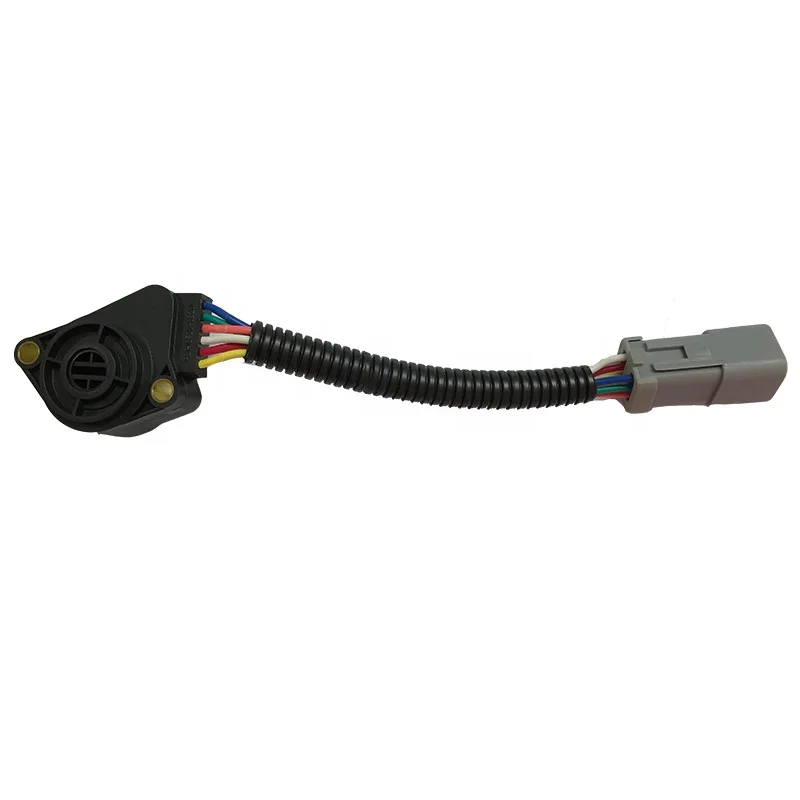 China Manufacture Throttle Position Sensor TPS For VOLVO Truck 20504685 6 Lines Gray Speed Pedal Sensor