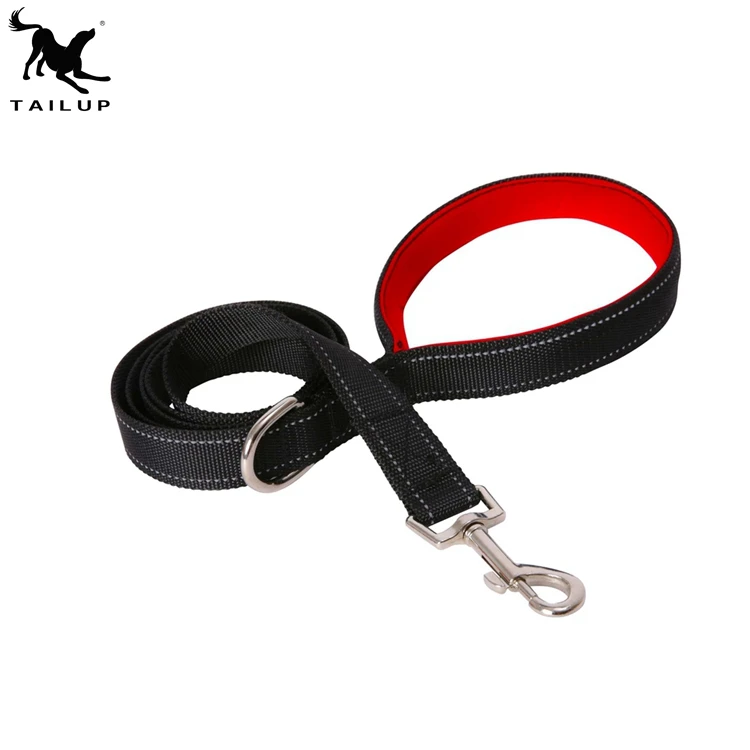TAIL UP Handle Neoprene Soft Padded Reflective Pet Dog Leash Leads