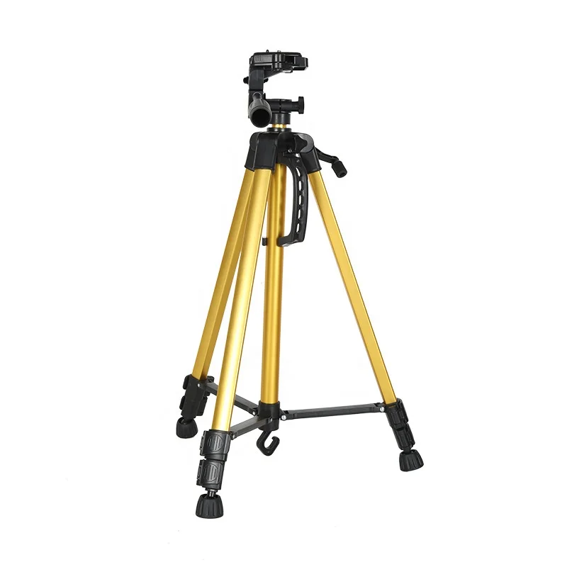 
3366 Professional And Lightweight Colorful Tripod For Camera And Video Made Of Aluminium Alloy 