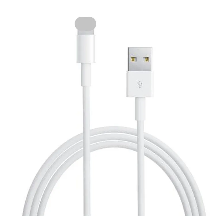 Оригинальный USB-кабель 1 м/2 м белый для зарядного устройства iPhone 6/7/8/9/Xr