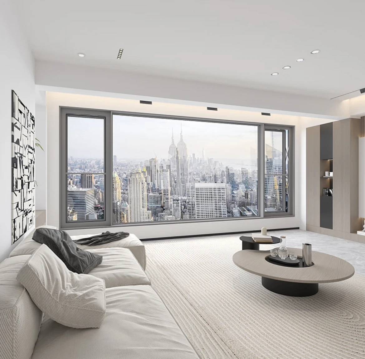 Hurricane Proof Impact Aluminium Frame Windows Aluminum Double Glaze Casement Window