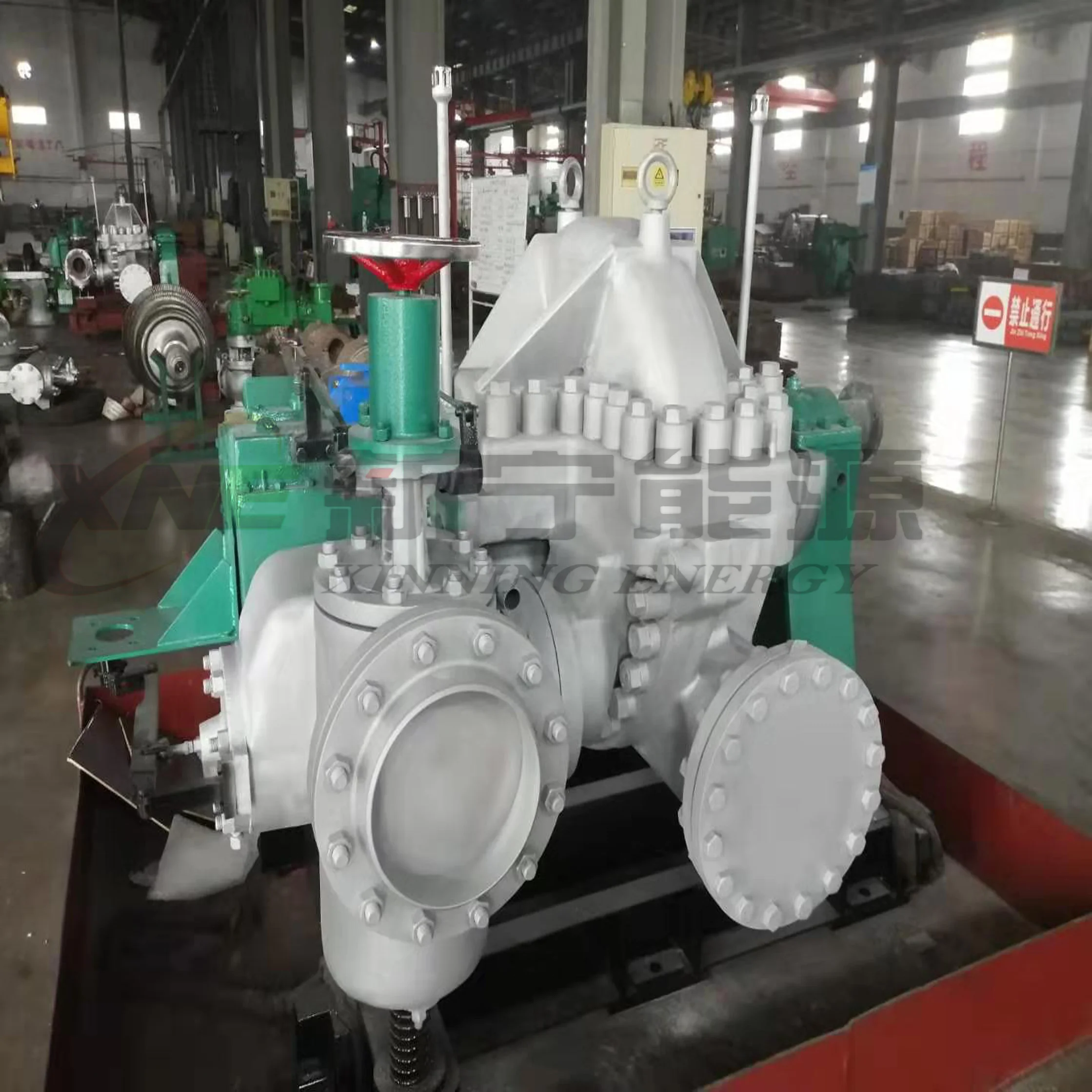  300KW back-pressure type small steam turbine for dragging Mechanical