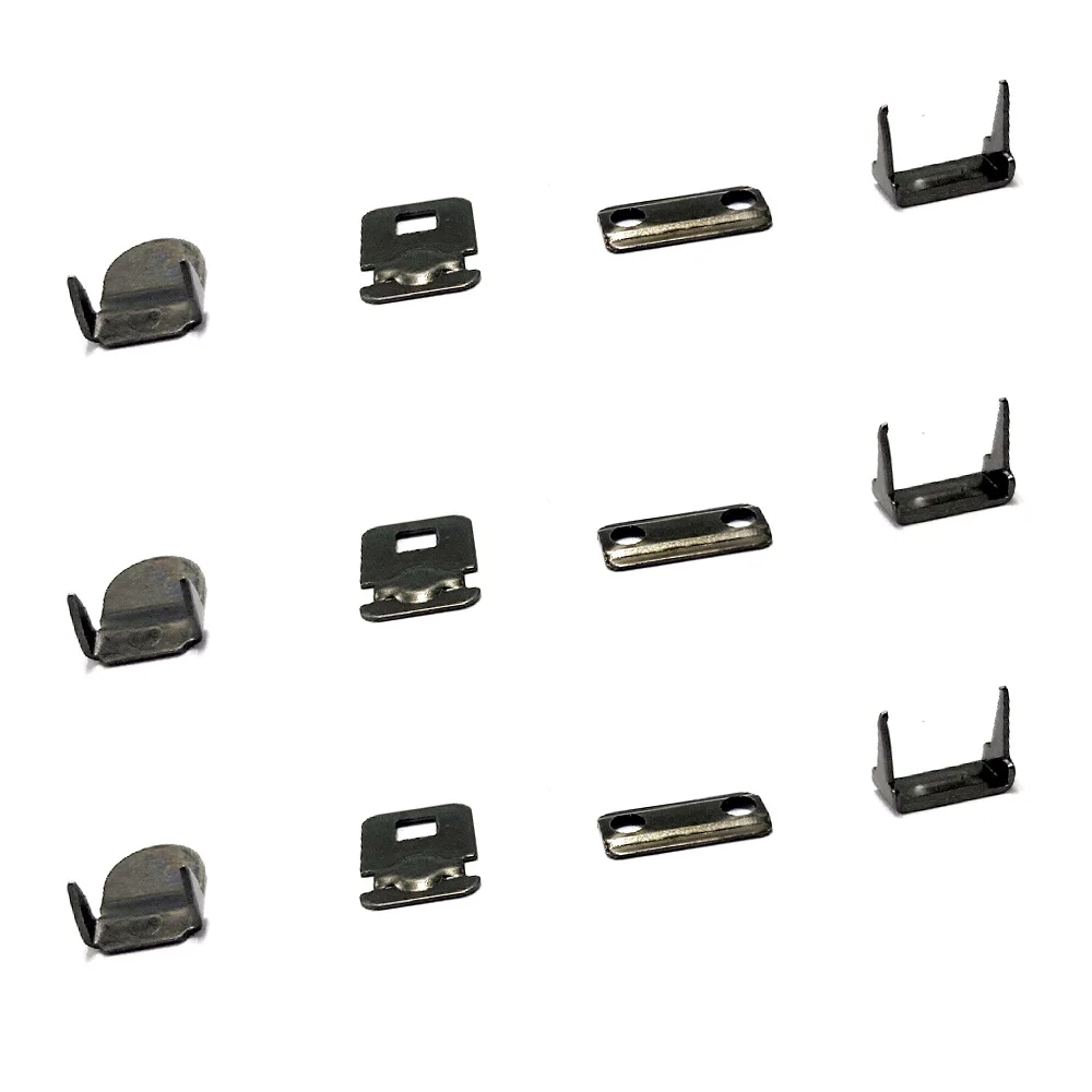Metal Pant Closures Hook and bar 4 Claws Spring Loaded Stainless Steel Brass Pan Hook and bar Trouser Attach