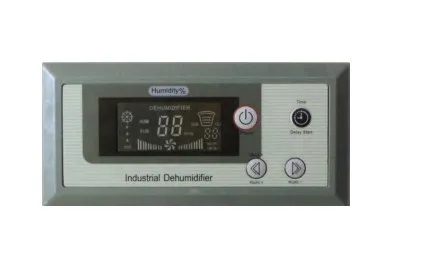 Easy-to-Move 480L/Day Industrial Dehumidifier Electronic Control 220V Centrifugal Fan Hospitals Home Use Core Motor Component