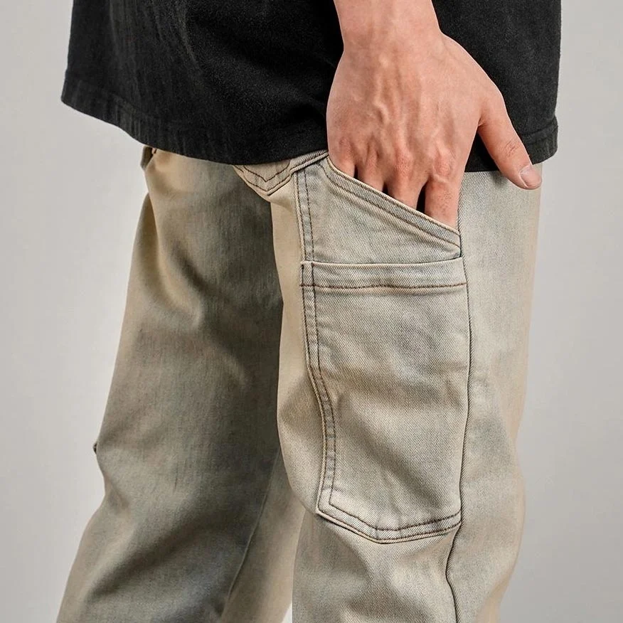 Stylish Look men denim jeans stock good quality designer jeans men dropshipping