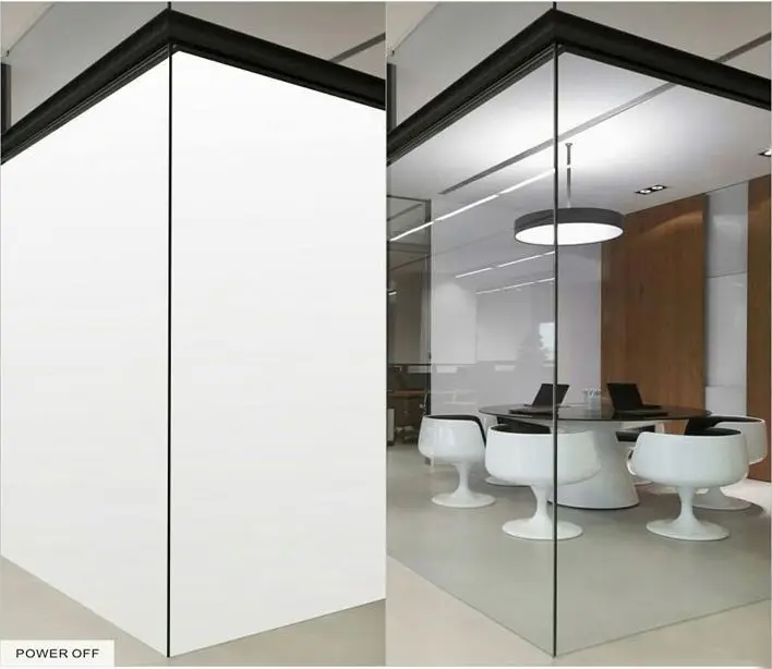 
Switchable glass pdlc smart self adhesive film privacy glass at low price 