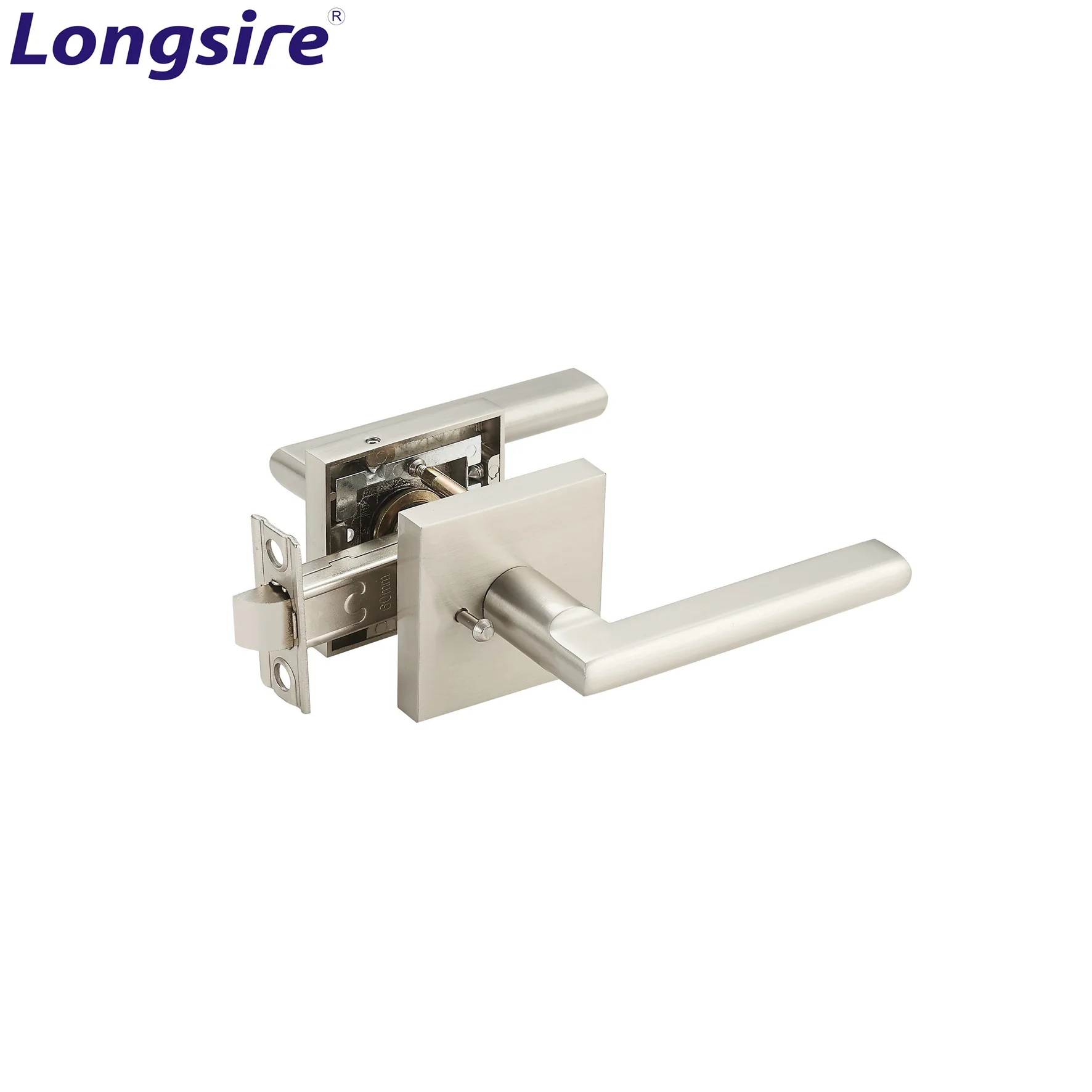 Safety Door Handle Locks Bedroom Door Lock Hardware Privacy Lever Handle Set for Home Bedroom
