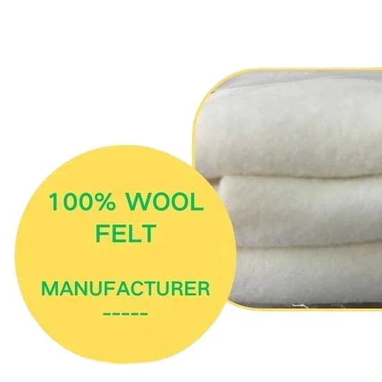 Certified organic wool felt manufacturer for wool felt dolls