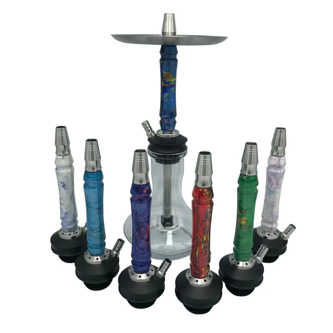 T075 Lvhe Wholesale Eruption Smoke Portable Moze Hookah Smoking
