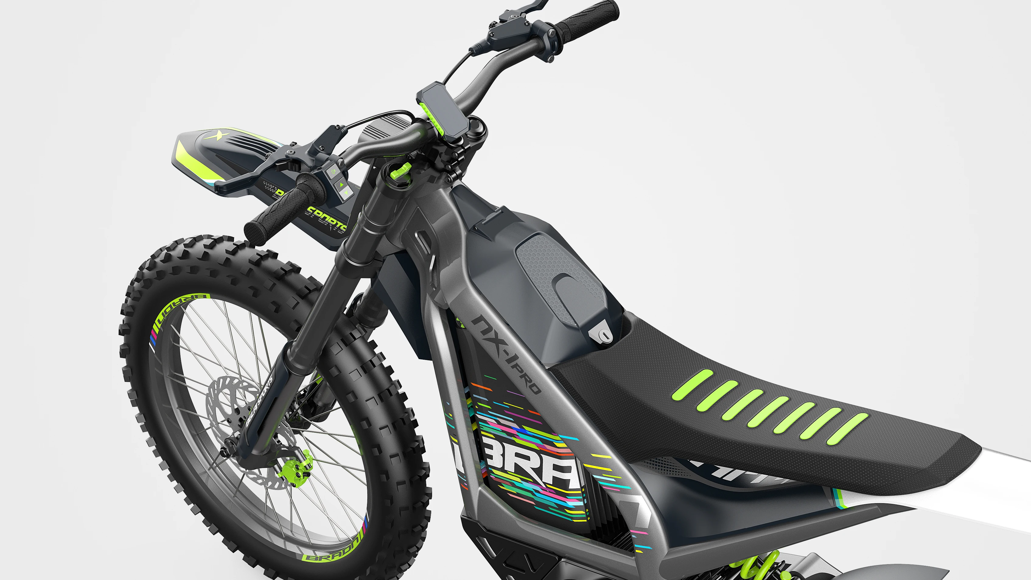 Wholesale/ Amazing!!  high speed Electric motorbicycle 100km/h the most popular male ebike 72V 3000W MID MOTOR