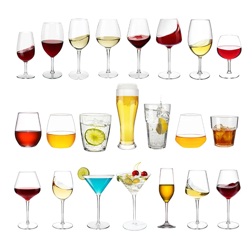 MICHLEY Тритан BPA-FREE Коктейльные бокалы посудомоечная машина пластиковая флейта в форме бокала с красным вином бордового цвета и цвета хаки, посуда для напитков