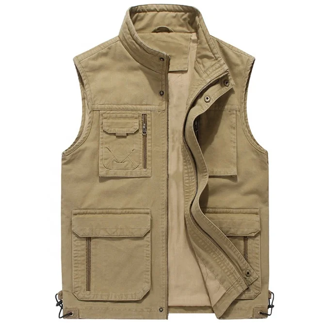 Chaqueta sin mangas Reversible Jacket cotton Vest Softshell Jacket Sleeveless Jacket
