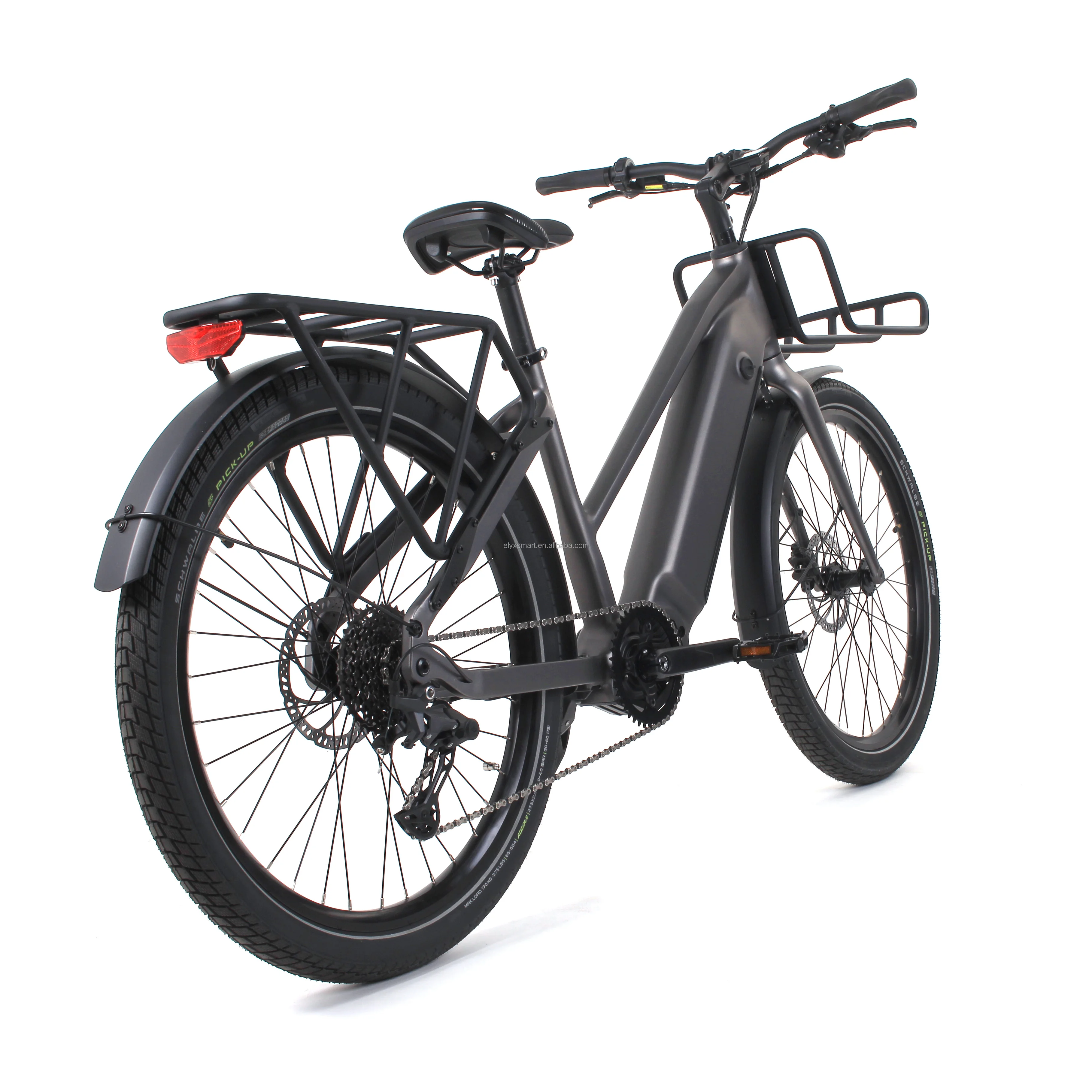 Custom Factory 48V20Ah Battery Long Range 200KGS Max Load 45KM/H Bafang Mid Drive M510 250W Cargo Bike Electric
