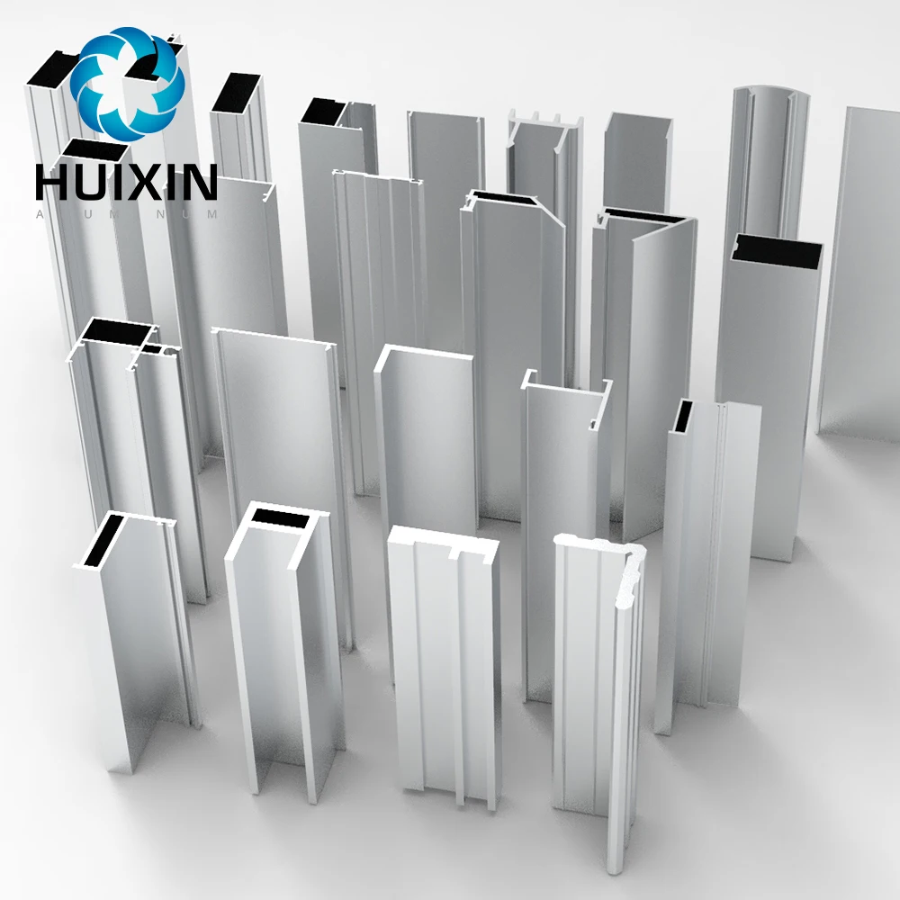 6063 Aluminum Extrusion Profiles Manufacturer Glass Aluminium Curtain Walls
