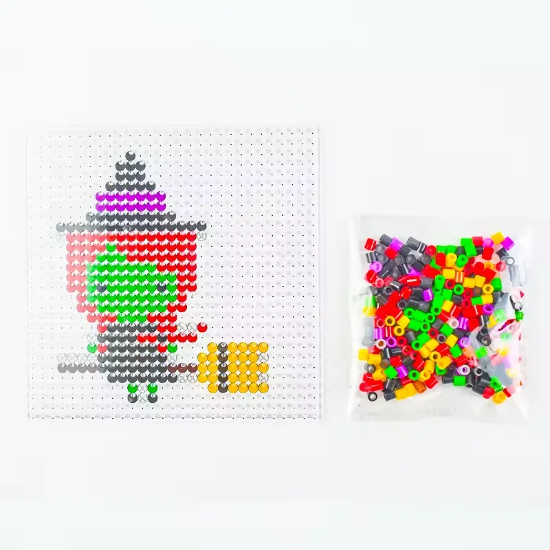Wholesale Colorful 5mm Hama Beads Pearly Iron Beads for Kids Handmade Educational Toy Diy Puzzles