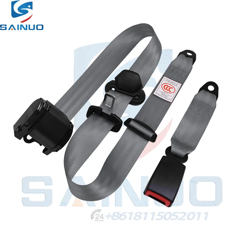 K3 Retractable 3 Point 2 Inch webbing Strap Car Seat Belt
