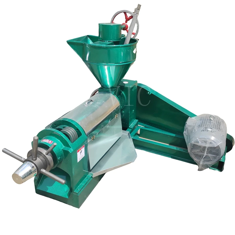 300kg/h capacity auto 6YL-120 oil press machine palm oil milling machine