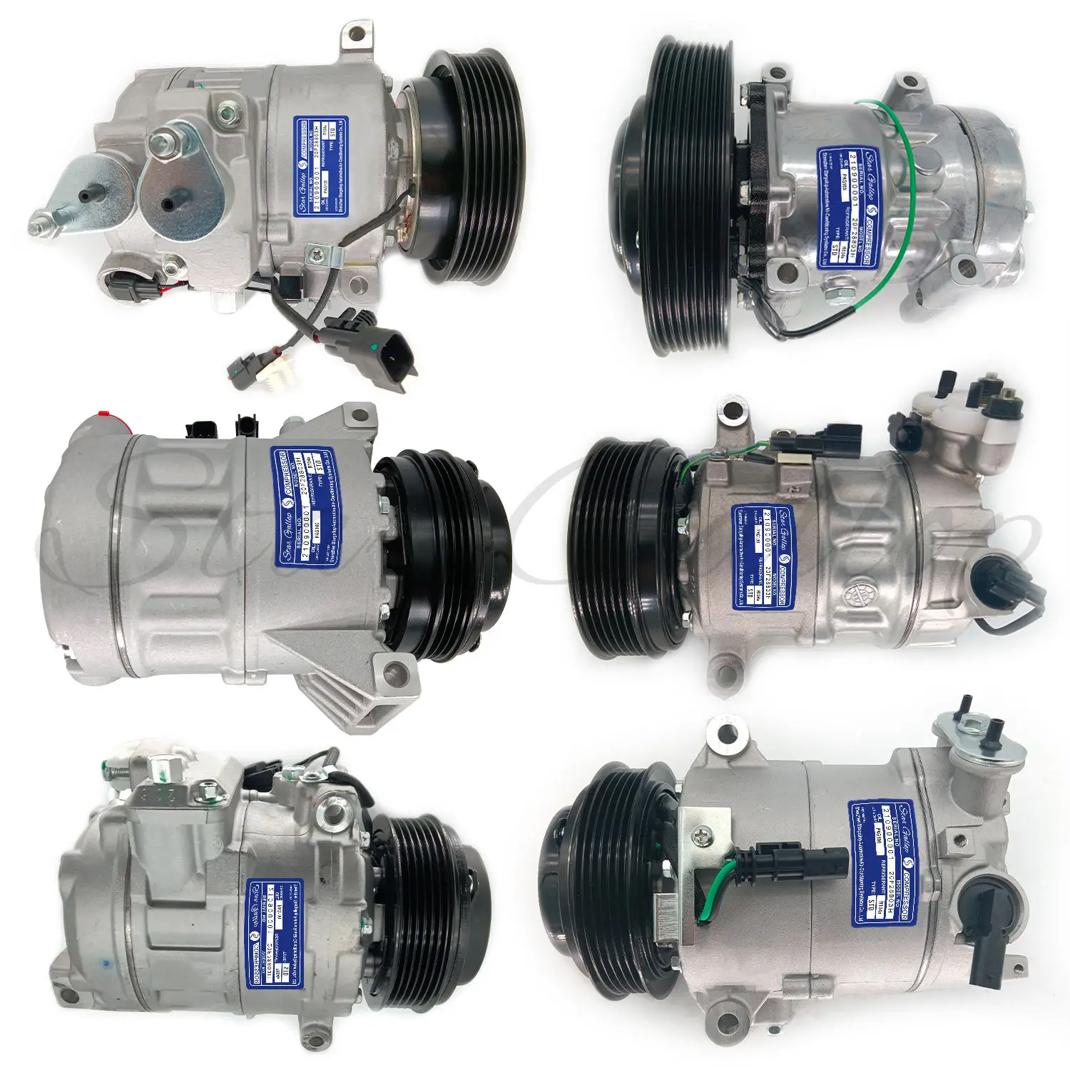 10PA17C AUTO AC compressor oe 97701-1D500 12v auto car ac compressoror for Hyundai Elantra Tucson / Kia Carens Sportage