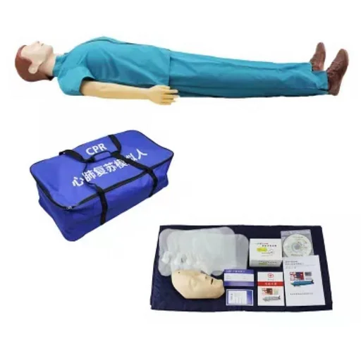 Whole Body Human CPR Simulator Adult Male CPR Training Manikin