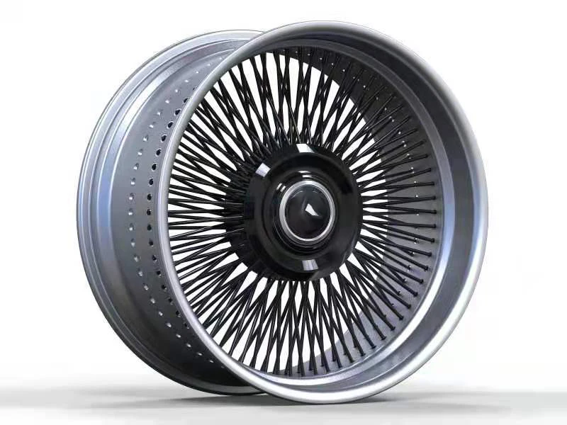 other hot for old car classic Cadillac Chrys 22 inch 40cr 140 spokes  alloy aluminium forged wire wheels wire Rim
