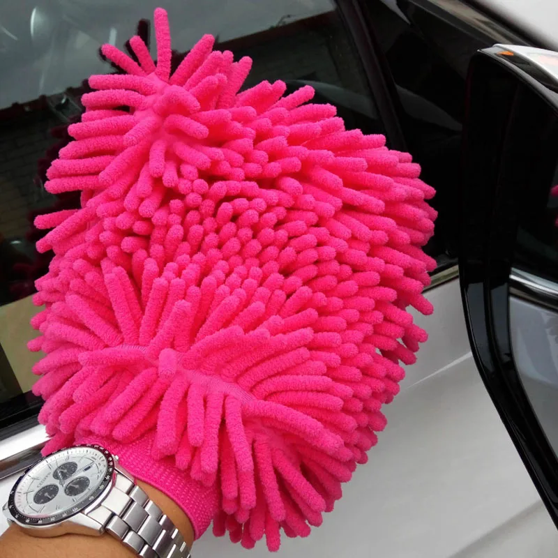 Cleaning Car Care Products Super Mitt Washing Tool Microfiber Car Motorcycle Wash Mitt