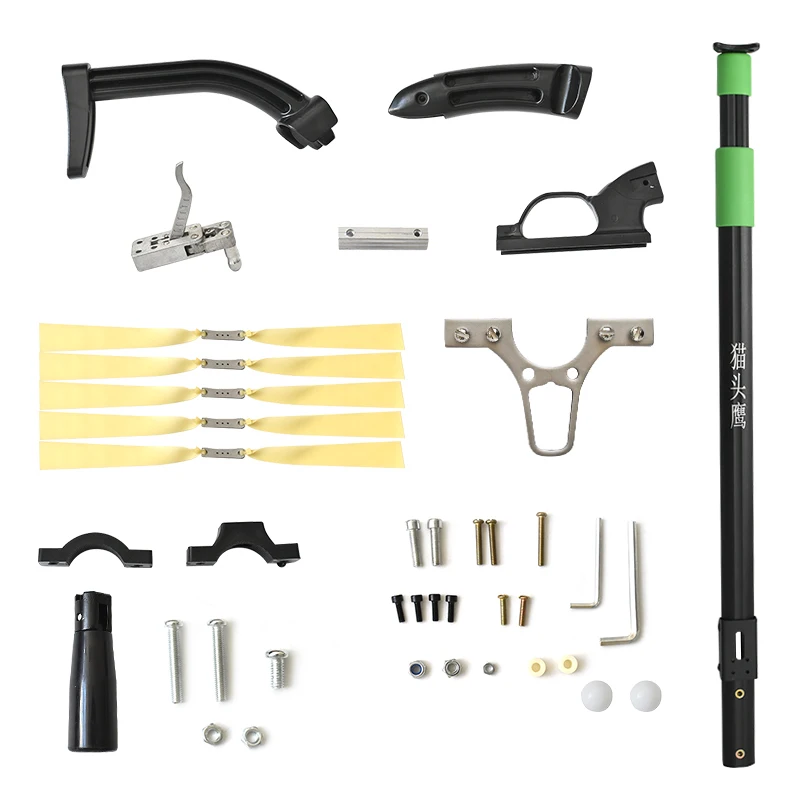 New owl outdoor hunting slingshot with 5 rubber bands shooting slingshot toys