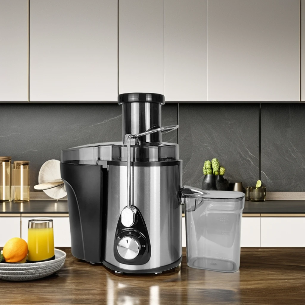 High-Class 600W Powerful Stainless Steel Electric Juicer Juice Extractor Fruit Juicer