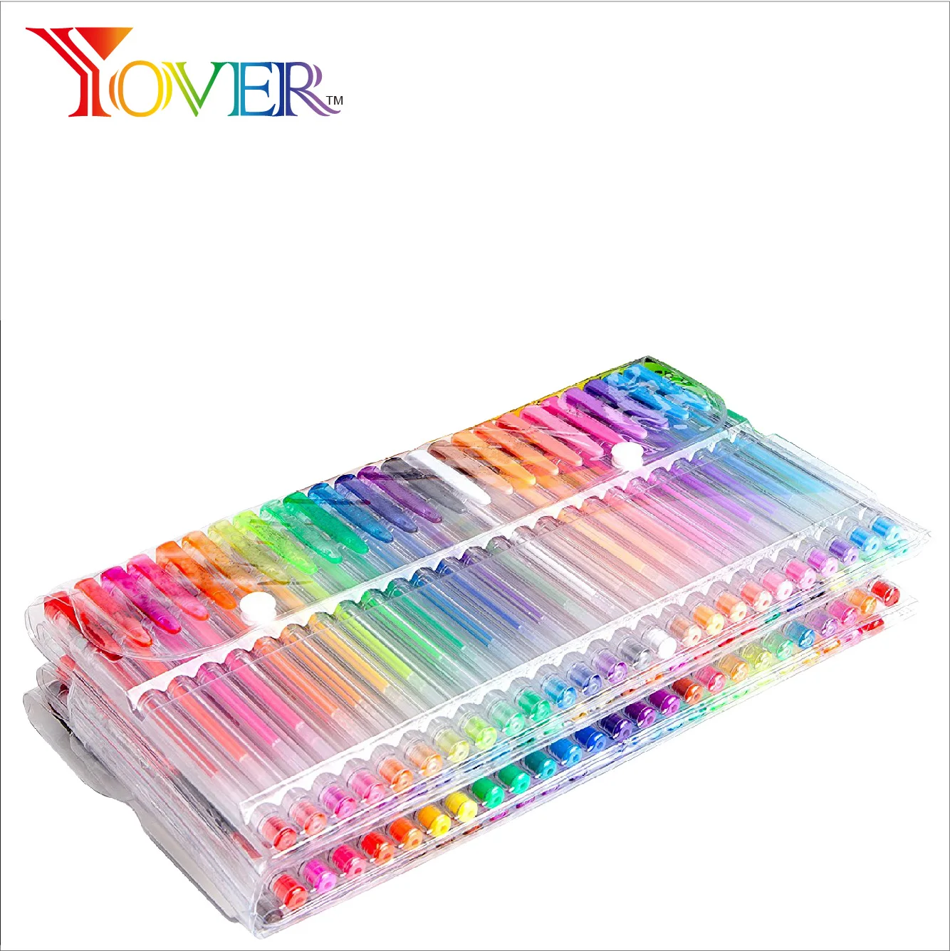 120 набор гелевых ручек для копирования уникальных цветов без цветов с краской для взрослых, художественный маркер