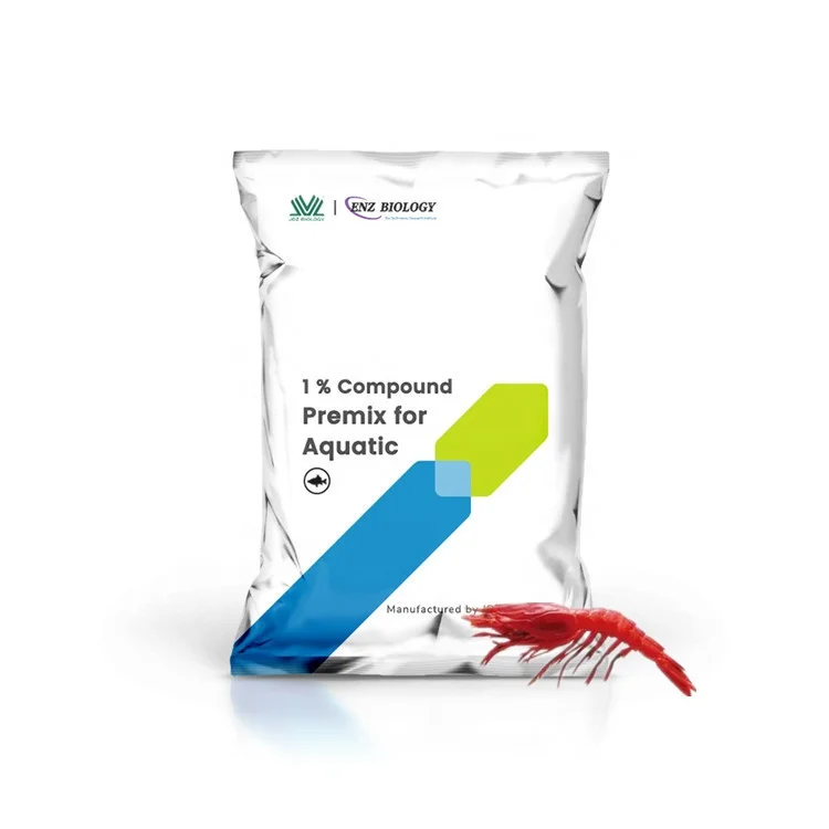 Factory direct supply vitamins powder compound concentrated premix 1% feed for prawns health