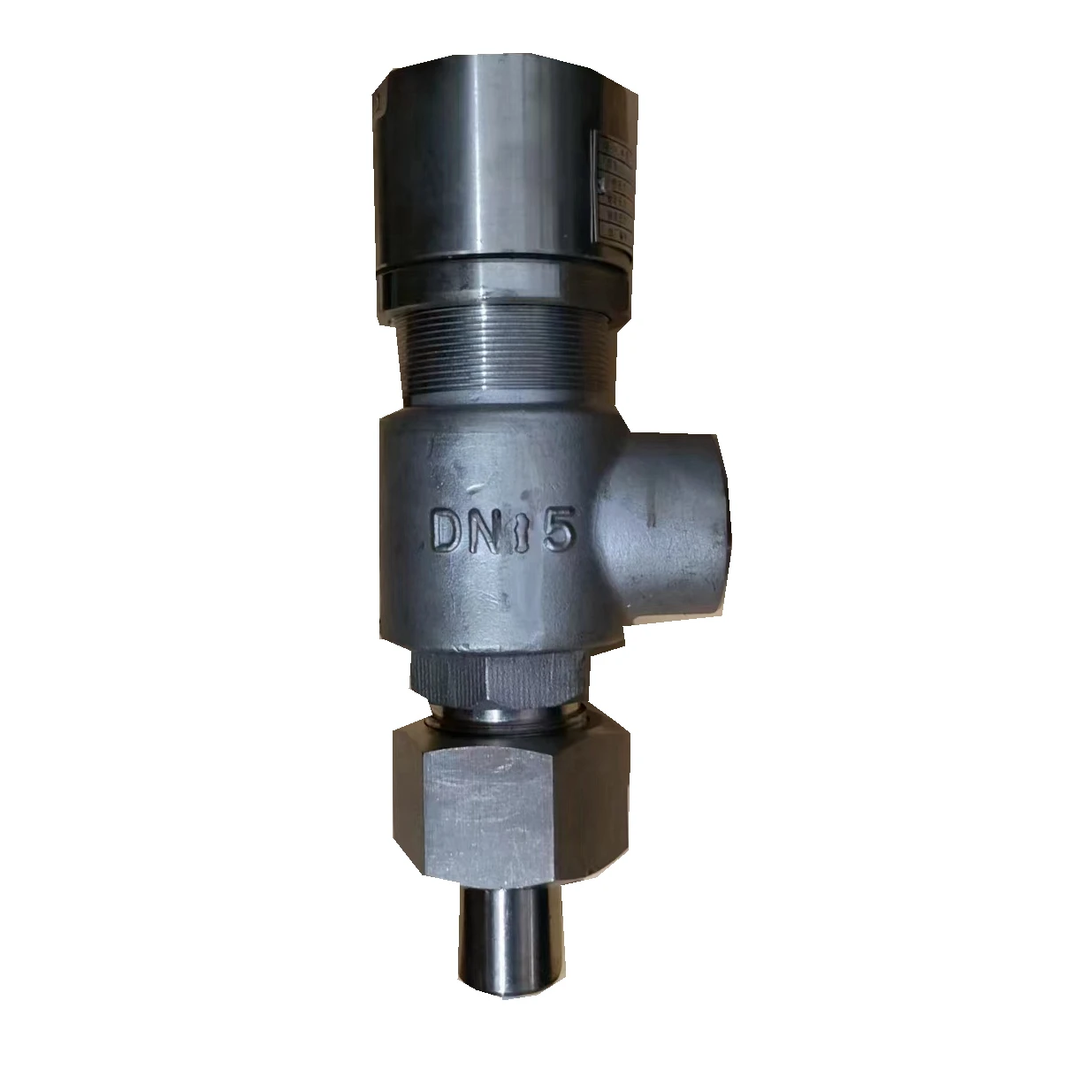 Customized stainless steel Safety Valve for fluid pipeline air natural gas pipeline 3.5 bar