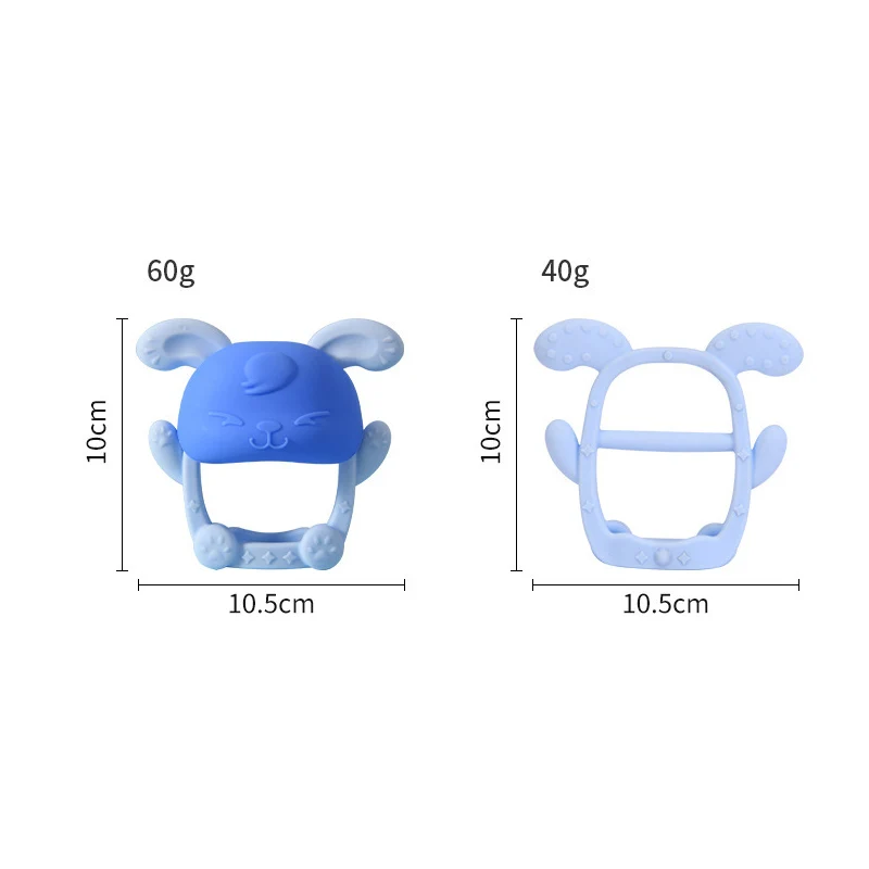 Sucking Needs Food Grade Silicone Baby Infant Soothing Teether Teething Pain Relief Teething Toy