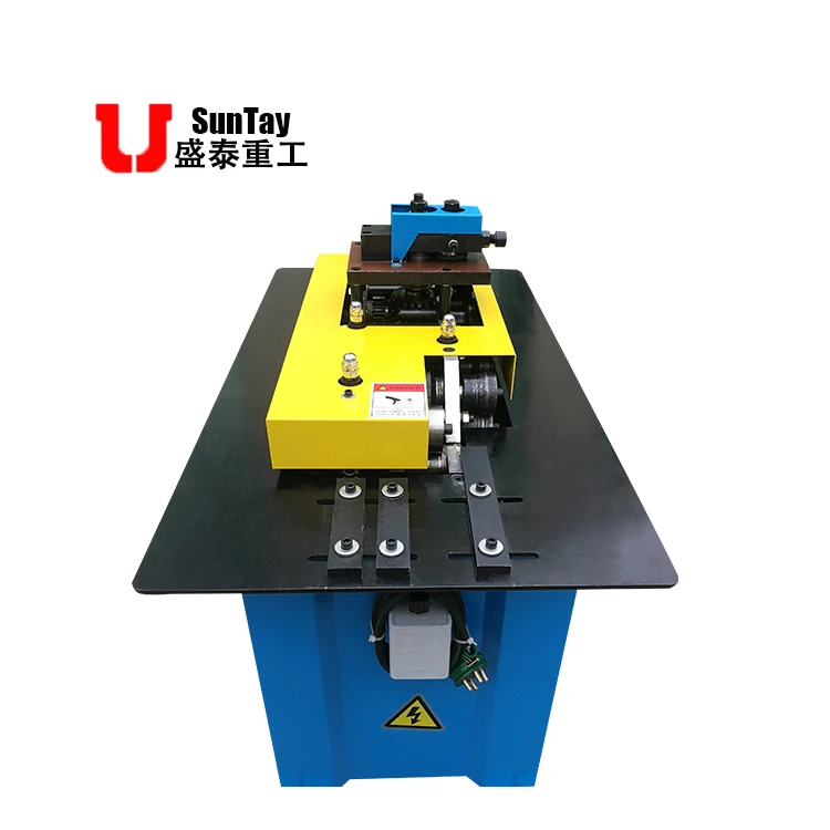 HVAC wind tube square duct pittsburgh lock forming machine