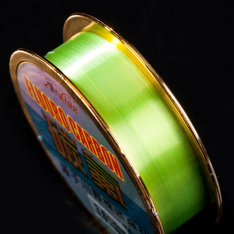 100m Fluorocarbon Fishing Line High Strength Main Sub fishing Line Fluorocarbon Linha De Pesca Monofilament Fishing Line