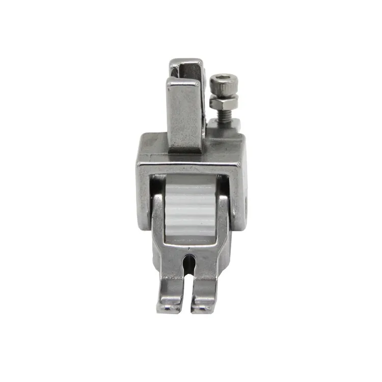 Favorable price accessories sewing machine plastic roller presser foot for INDUSTRIAL SEWING MACHINE