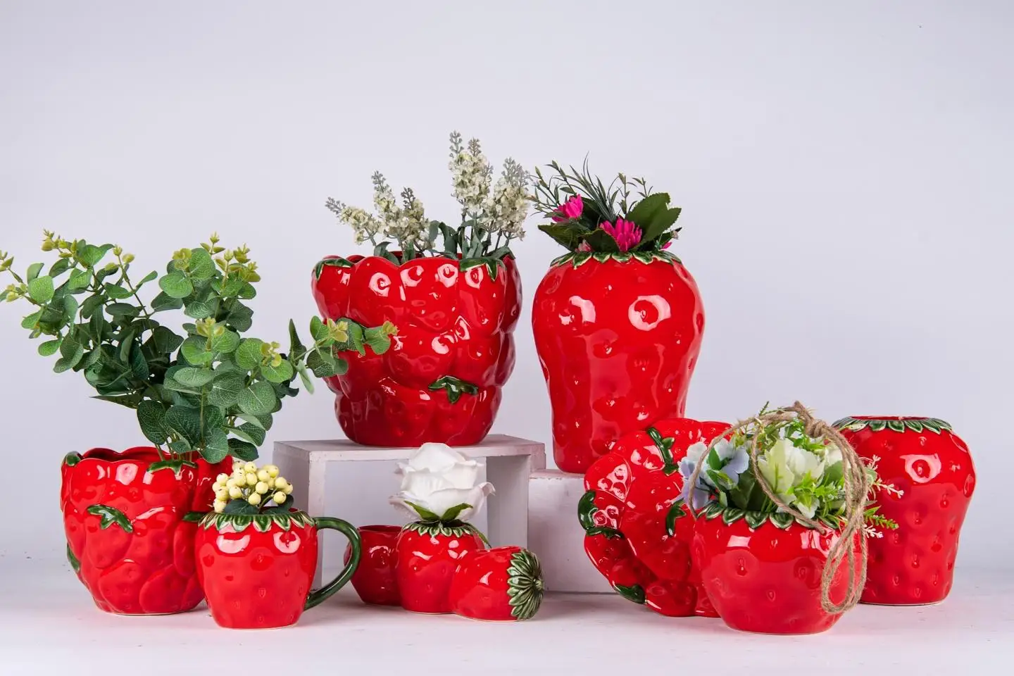 Wholesale Watermelon Dinner Set Simplicity Creative Hand painted Hot Selling Fruit Ceramic Dinner Plate