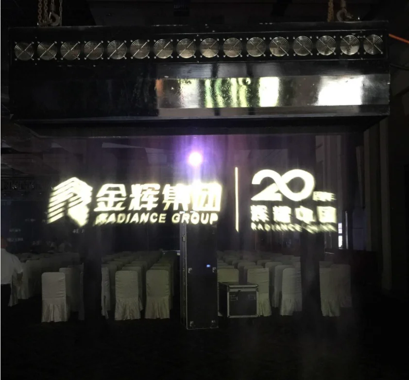 hot sale for 3D-Nebelbildschirm  projection screen OEM customize for good price falling down fog screen