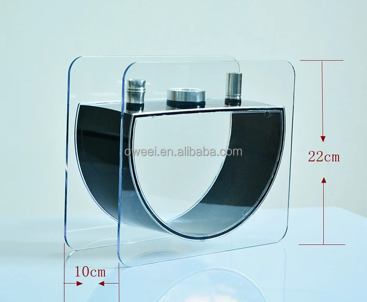 31CM Acrylic 2 pipe royal acrylic triangle hookah set big 2021 accessories modern shisha luxury Wholesale