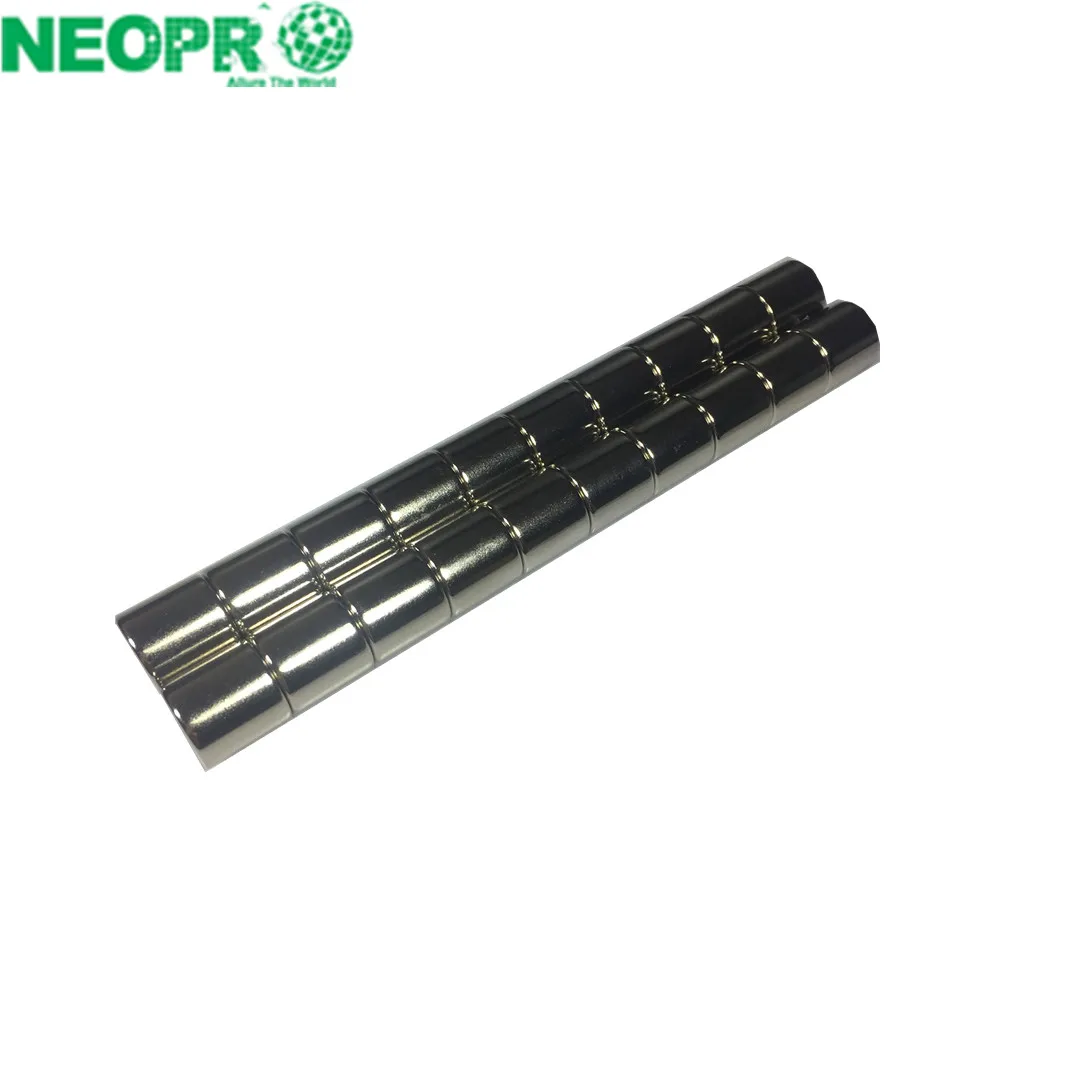 Cylinder  magnet countersunk magnet Customized Size