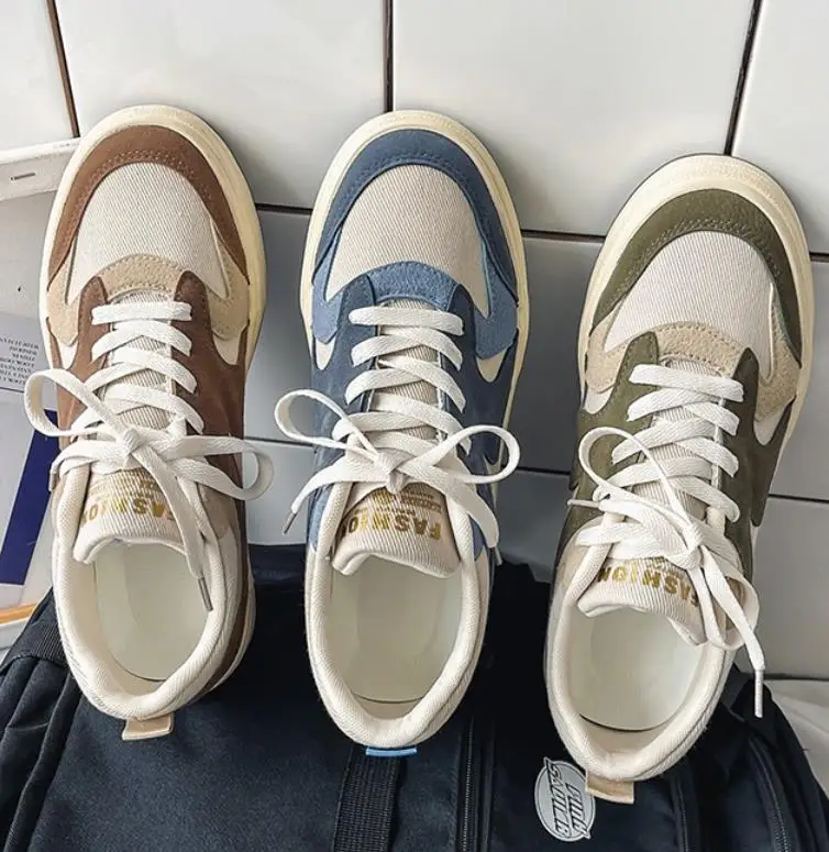 Fashionable sneakers men autumn best sell men slip on flat casual shoes men designer sneakers