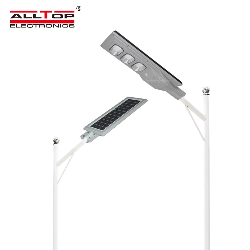ALLTOP Road Ip65 Outdoor Waterproof Street Lamp 30w 60w 70w 90w 120w 150w Motion Sensor Solar Led Street Light